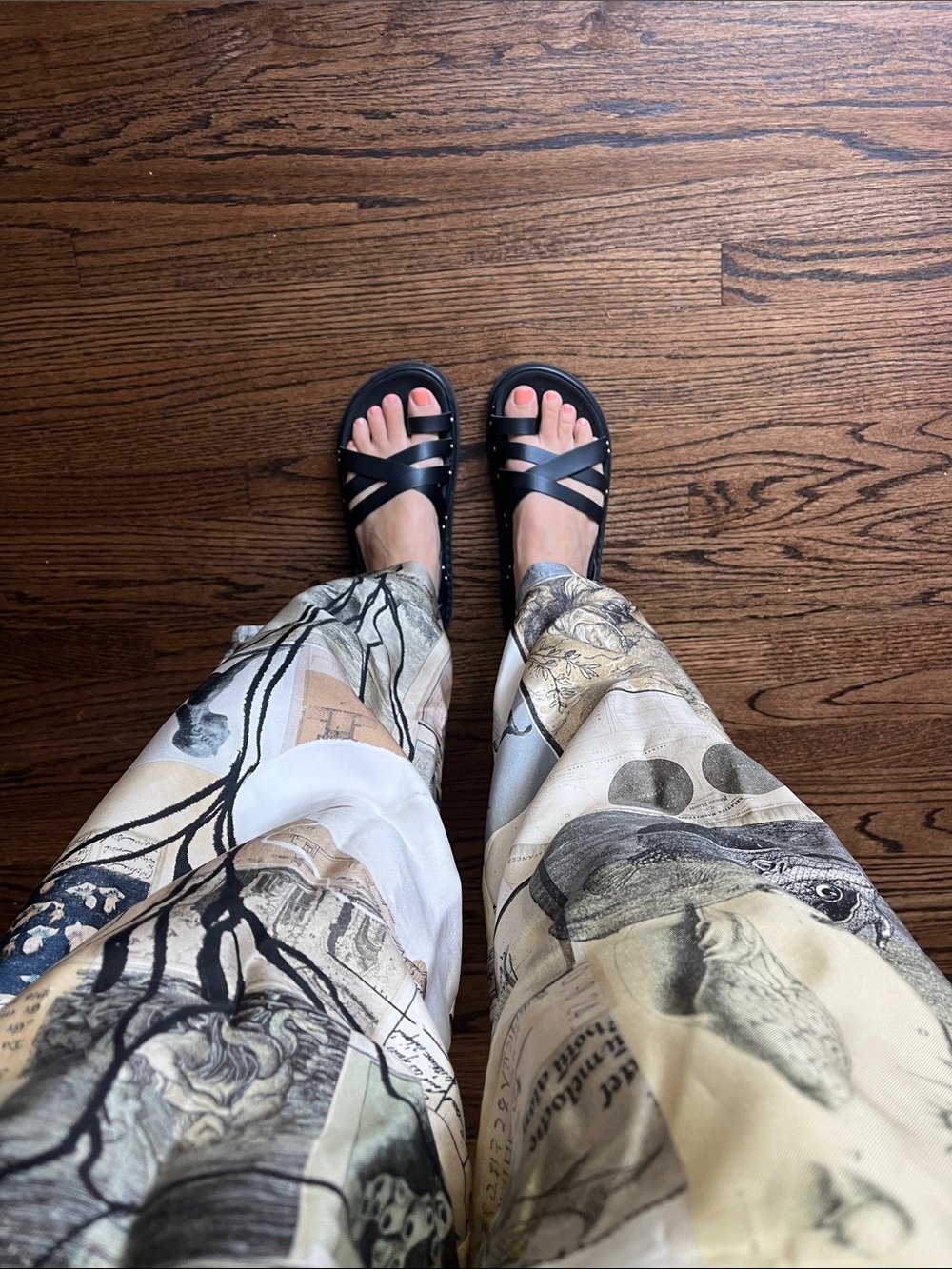 Alohas vegan leather sandals, 38